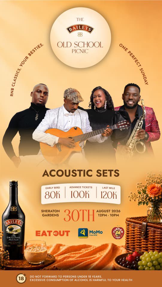 Judie_Jidel's tweet photo. Steve Keys. Lillian Mbabazi. Myko Ouma. Joseph Sax. Miss Deedan.
Plus an international DJ.
This lineup is stacked.

Early Bird gone. 100K &amp; 120K still available.
Book here: https://t.co/OlJaAcRBeE
#BaileysOldSchoolPicnic https://t.co/7DOfAaZ1AM