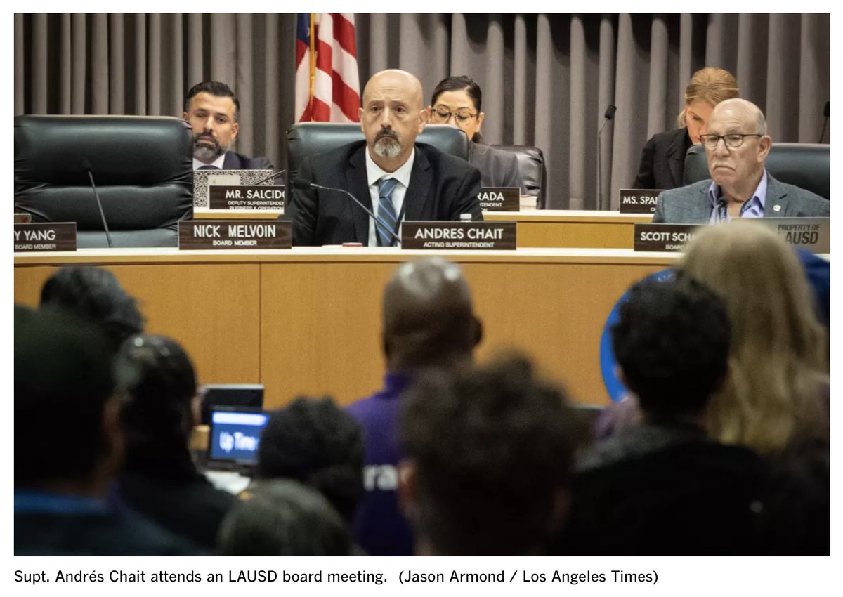 ChoiJoon's tweet photo. LAUSD Budget Crisis Remains Severe ~Howard Blume | @latimes (8.11.26)

#LosAngeles #California #PublicEducation (K~12) | @LASchools 

"With Los Angeles public schools opening Wednesday, district leaders are downplaying fears that a looming BUDGET CRISIS could lead to a COUNTY TAKEOVER... as they navigate a mandate to move forward with plans to CUT thousands of jobs, pressure employees to accept UNPAID furlough days and CLOSE an unspecified number of school buildings or campuses..."

https://t.co/IQHgJJPwcN