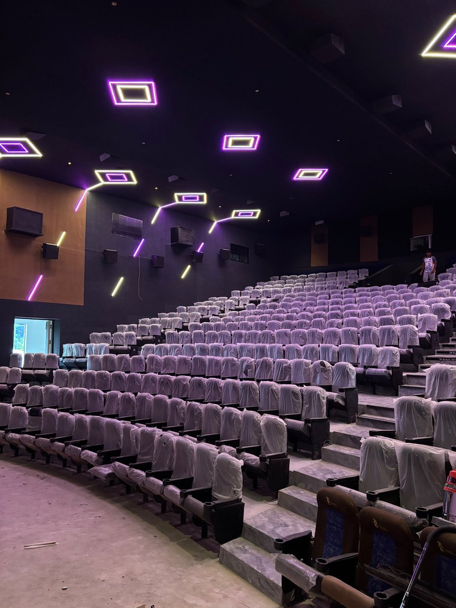 Gobi_Cinemas's tweet photo. #Perunthalaiyur Makkale! 📢
#VijayanCinemas is back!
From a single screen to a brand-new 2-screen multiplex | A/C | 4K BARCO | 3D | DOLBY ATMOS!

SCREEN 1 Grand reopening this Friday, 14-08-2026 with #VishwanathAndSons 🎬

SCREEN 2 launches this Deepavali 🪔

@vijayancinemas https://t.co/z9Jtym1eP6
