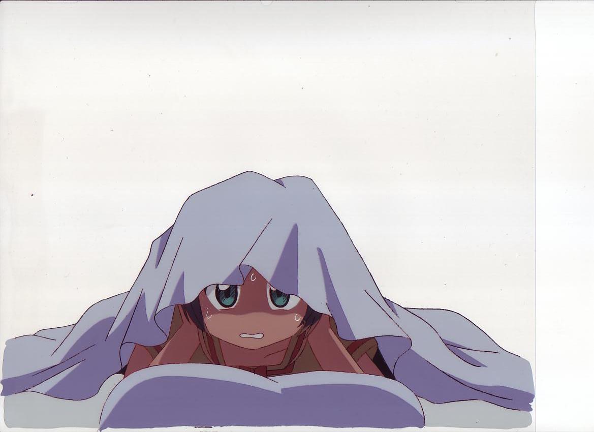 今日は怪談の日・・・セル画は、怪談話はダメなさくらちゃん萌え～！