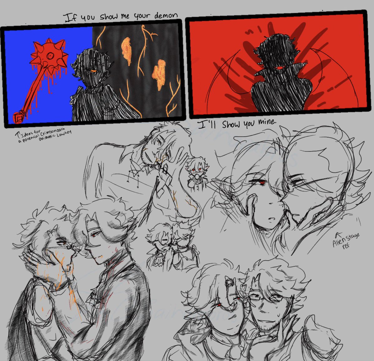 Saiharabros's tweet photo. More Crimsonoath :D
#crimsonoath #nominalgravyfanart #smajorfanart #vampiresmp #bannerfallsmp https://t.co/UWOvw2LTOQ