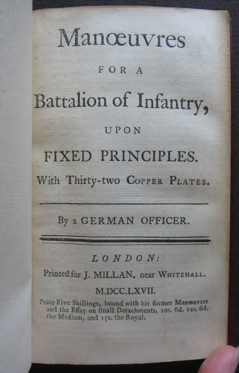 wisdompedlars's tweet photo. MANOEUVRES BATTALION INFANTRY 1767 ARMY BATTLE FORMATIONS TACTICS Folding Plates
#books #antiquarian #history #military #battalion #infantry #battle #tactics #plates #army #bookauction
https://t.co/wKnXMiC9Kf https://t.co/JrNiLiR7k7
