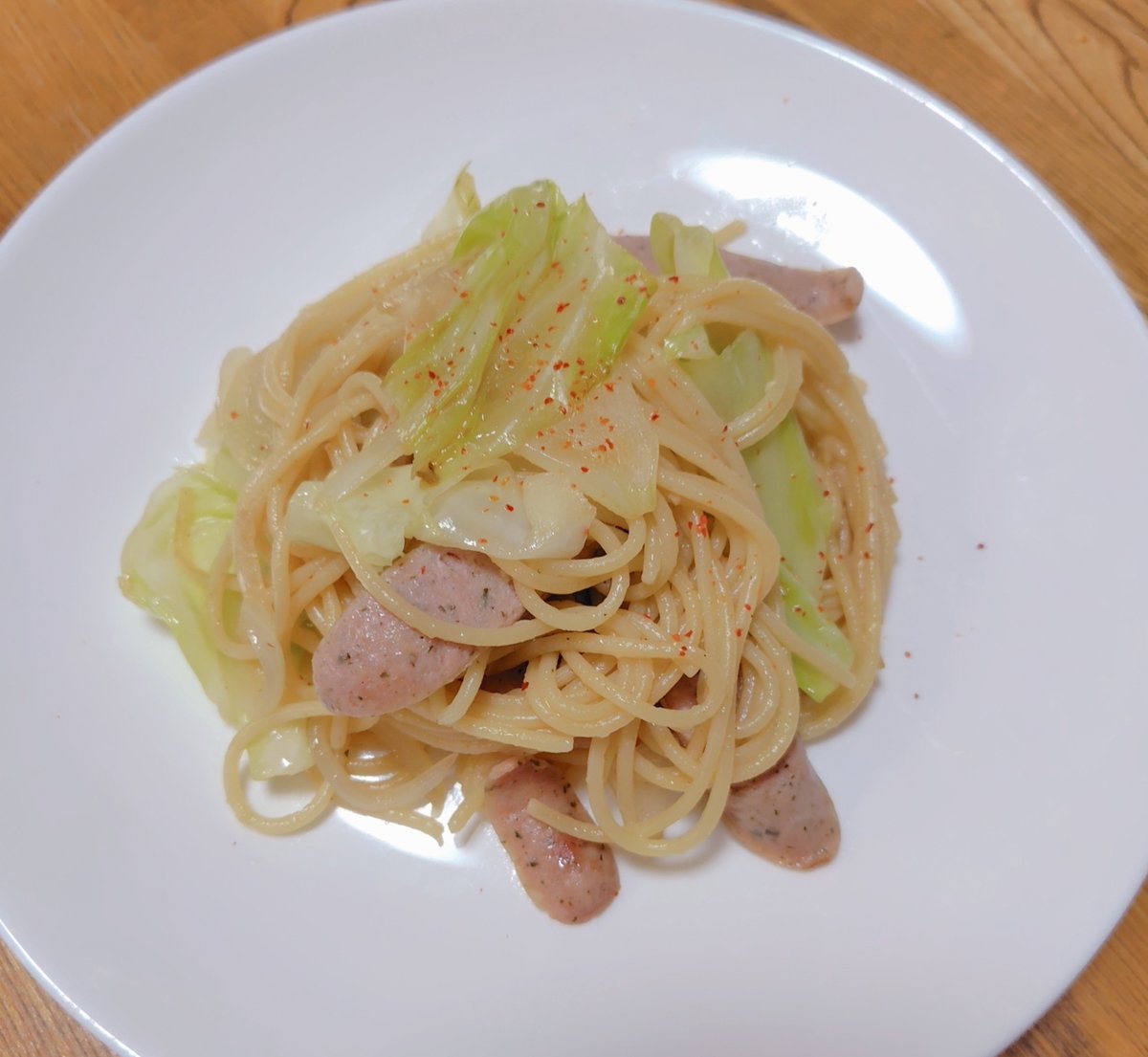 Akabane_akaha's tweet photo. これは考えるのを諦めたパスタ🍝 https://t.co/q0QDcAUwoq