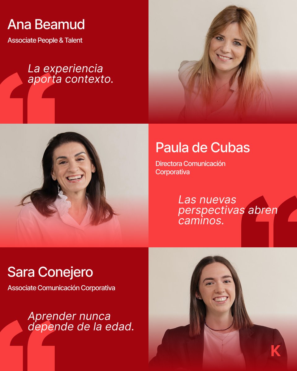 KreabEspana's tweet photo. La experiencia aporta contexto. La juventud, nuevas perspectivas.

En KREAB sabemos que lo mejor ocurre cuando ambas se encuentran: experiencia, frescura, curiosidad y nuevas formas de hacer las cosas. 💡

Hoy, en el #DíaInternacionalDeLaJuventud, celebramos esa combinación que nos hace crecer cada día. 🤝 #WeKREAB