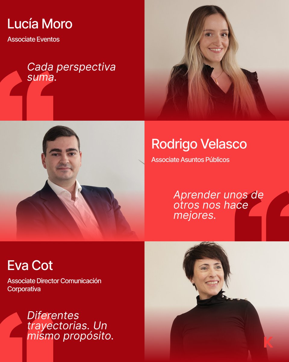 KreabEspana's tweet photo. La experiencia aporta contexto. La juventud, nuevas perspectivas.

En KREAB sabemos que lo mejor ocurre cuando ambas se encuentran: experiencia, frescura, curiosidad y nuevas formas de hacer las cosas. 💡

Hoy, en el #DíaInternacionalDeLaJuventud, celebramos esa combinación que nos hace crecer cada día. 🤝 #WeKREAB