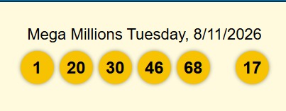 megagamelive_'s tweet photo. Result of #USAMegaMillion  11th of August 2026. Access our website and play with us via.. https://t.co/grfd28Wzl9 #Por_favor_partilhem_a_pagina#Por_favor_partilhem_a_pagina https://t.co/aNCHH94fnx