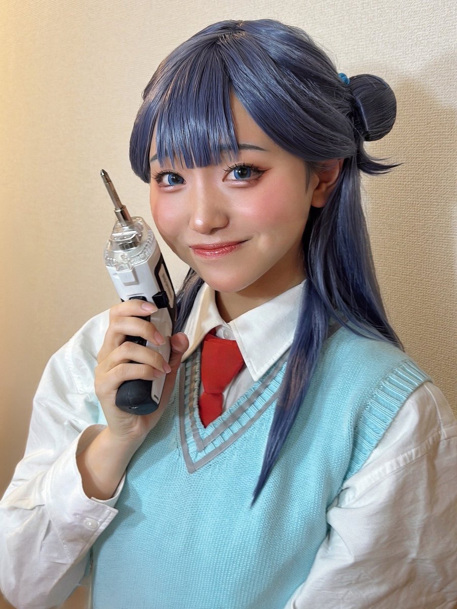 hotate_hkd's tweet photo. 初コス！！
念願のコスプレ♡
大好きなさあやちゃんになりました🪽
#cosplay https://t.co/kFCvOKvgcX