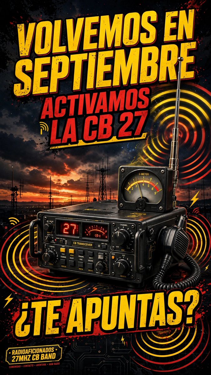 RADIOAFICIuumz's tweet photo. ACTIVACION DE LA BANDA CIUDADANA A NIVEL NACIONAL...TE APUNTAS ? https://t.co/jBtmXw8cgD