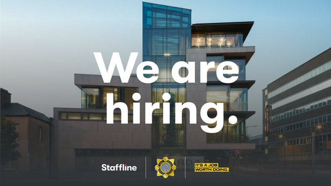 StafflineIre's tweet photo. Applications are open for a Contracts Manager (Assistant Principal Officer Level) role with An Garda Síochána @gardainfo.
Closing Date: 3:00pm, Tuesday 1st September 2026.
Apply: https://t.co/P9MnthNe4S
#ItsAJobWorthDoing https://t.co/Z2TV9abfYp