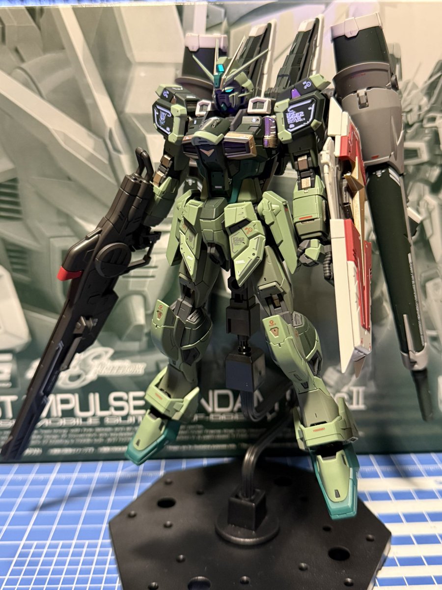 killy_AZ's tweet photo. 2026No.23
RG ブラストインパルスガンダムspecⅡ
#BANDAI
#ガンプラ
#SEED https://t.co/1ycdtSiGUr