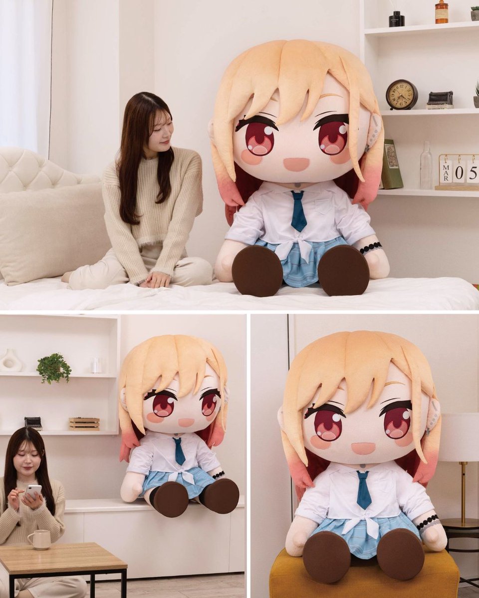 mecchaJP's tweet photo. 💗 Marin is ready for the BIGGEST hugs! 🎀✨ 
My Dress-Up Darling Doqute - Plush Extra Large - Marin Kitagawa School Uniform Ver. ✨️ ✨ Preorder Available Now at the link below! 
🛑 https://t.co/kRRKI3mxhU 

#MyDressUpDarling #MarinKitagawa https://t.co/lhbkbi55xx