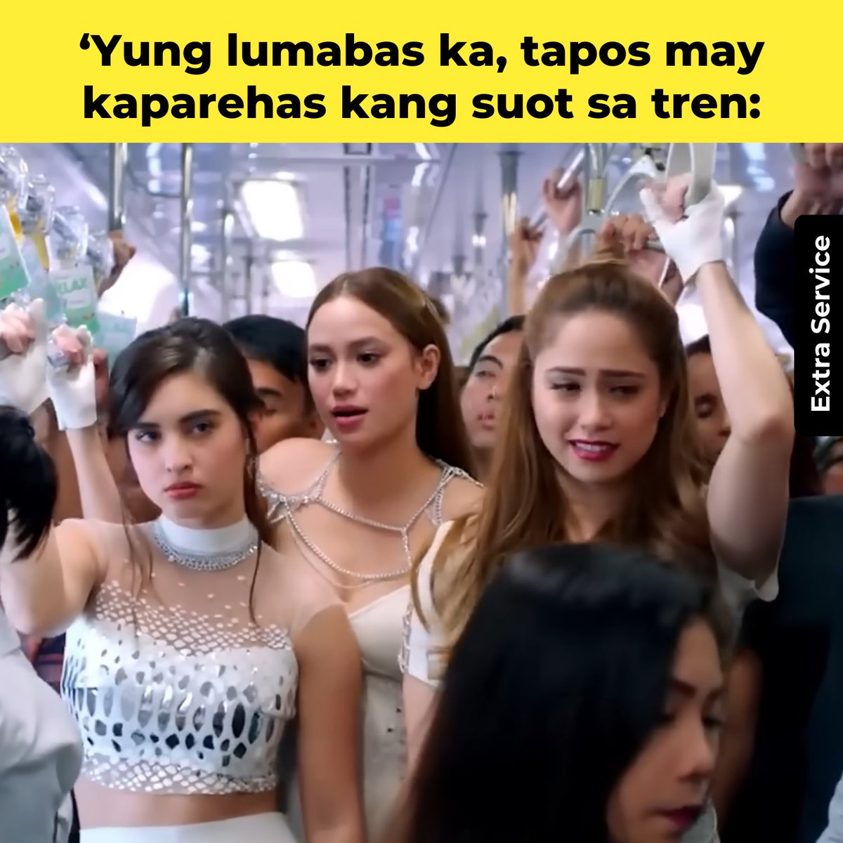 StarCinema's tweet photo. Awkward! 🥲
#ColeenGarcia #ArciMuñoz #JessyMendiola #ExtraService https://t.co/or0oeowfA8