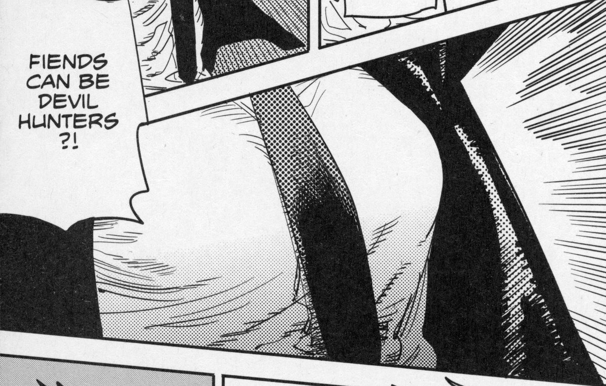 PrivateNagatoro's tweet photo. Funny to think Cartman inspired her.
Chainsaw Man, Volume 1, Chapter 4
#ChainsawMan #manga #Anime #mangascan #Scan https://t.co/O4J0Wi25nR