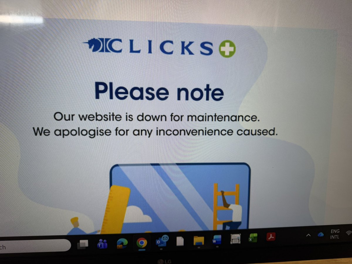 rorisang_tabane's tweet photo. @Clicks_SA when will your website and APP be running again ? Last week your APP was super slow, now this 😭😭 https://t.co/4uW8H5wvEt