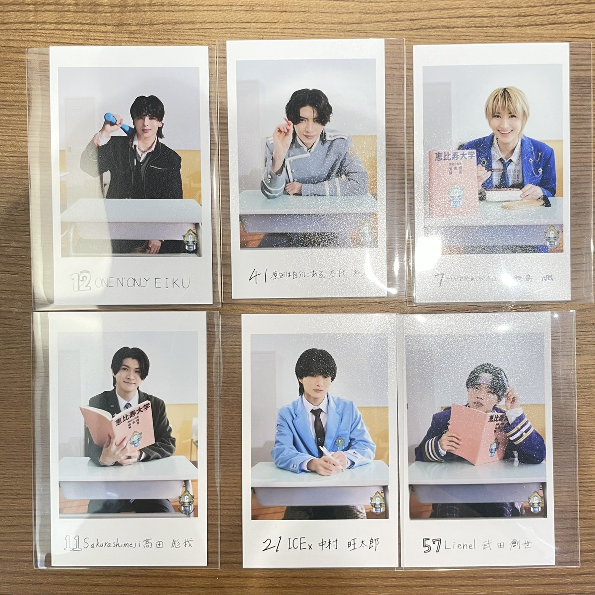 trhk_chaaa's tweet photo. EBiDAN THE LIVE 2026 15th Anniversary エビライ ミニフォト隣の席セット 交換 買取

【譲】画像参照(1枚目から順に前後左右)

【求】マサヒロ前>>>>桜木雅哉(前後)

8/16エビライでの交換優先
検索からでもお気軽にお声掛けください

#EBiDAN交換 https://t.co/1HheTYEOXf