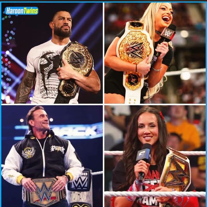 XiaSikoa's tweet photo. What are your thoughts on the current WWE Champions right now? https://t.co/NjTBsKfj3F