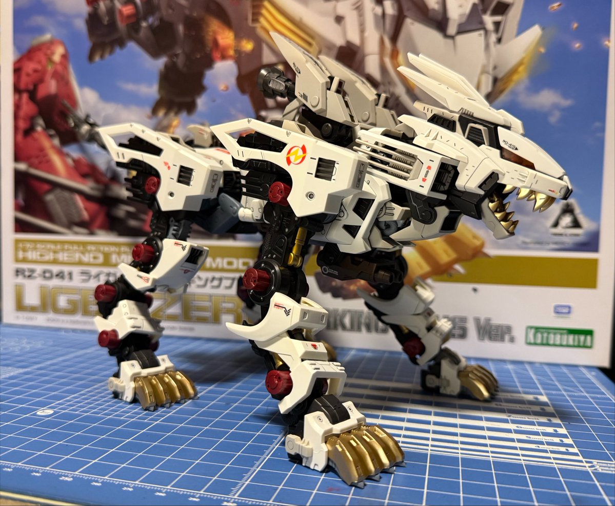 killy_AZ's tweet photo. 2026No.26
HMM ライガーゼロ
 #コトブキヤ
 #プラモデル
 #ZOIDS https://t.co/VUzrGs40sS