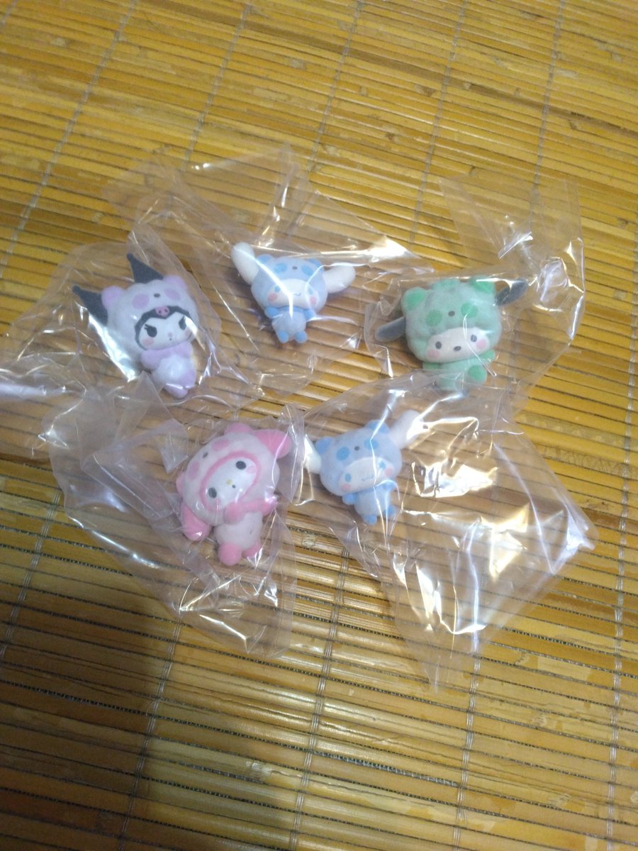 opz6n's tweet photo. モコモコパンダの結果、みんな可愛い😄、＃サンリオ、＃モコモコ https://t.co/DaHclqIANi