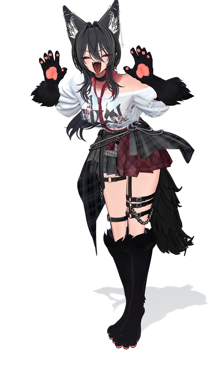 kenkenpa_VRC's tweet photo. がおがお！
#VRChat 
#SIUSIU3D https://t.co/RU4CB0dsyD