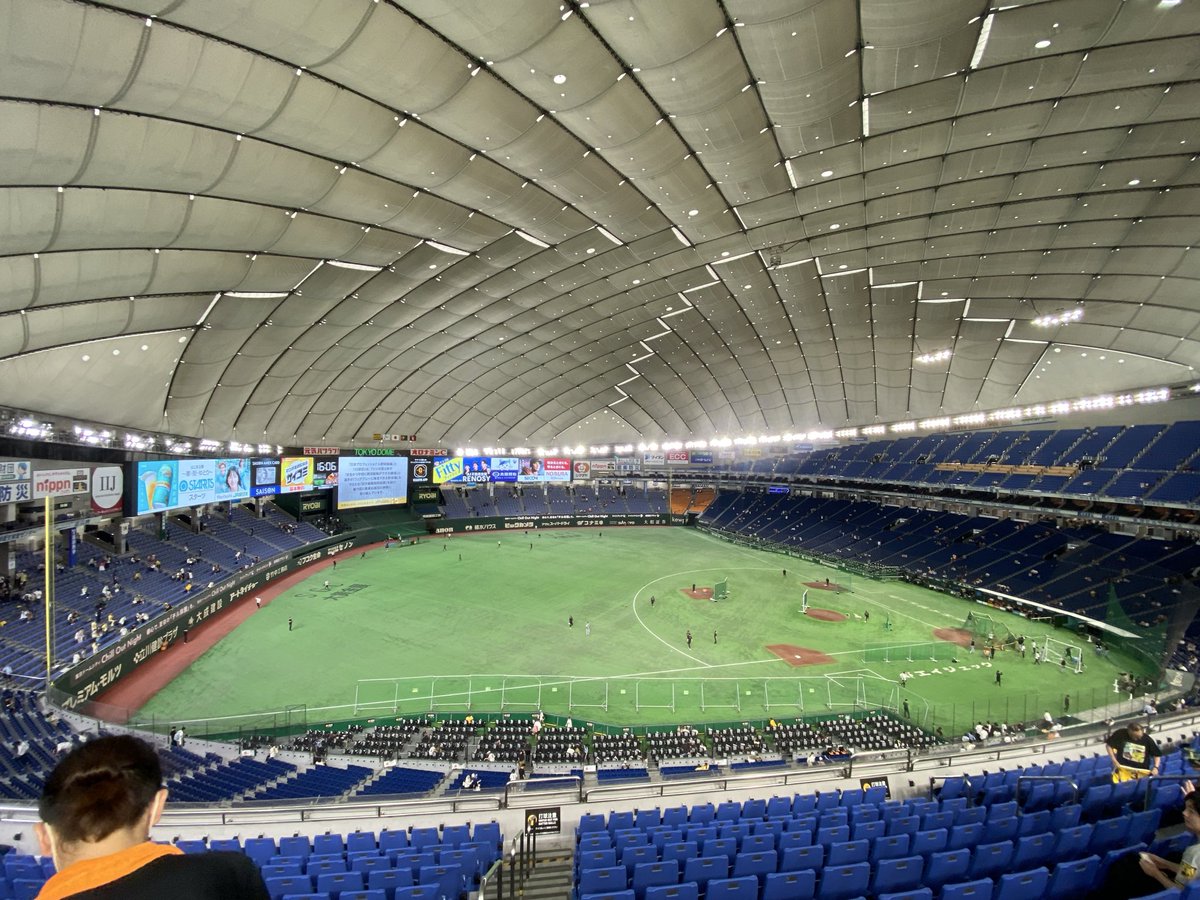Emil_Ryuga's tweet photo. 初東京ドームに入りました！！！！ https://t.co/xp9torH4Zo