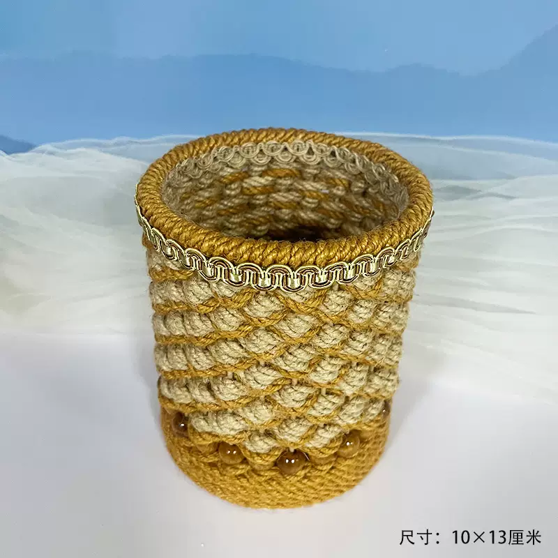 is_war5's tweet photo. [Turn an old glass jar into a chic pen holder with twine and a sticker! 10 mins DIY, so handy for your desk. ]， https://t.co/w3m0GZFENg