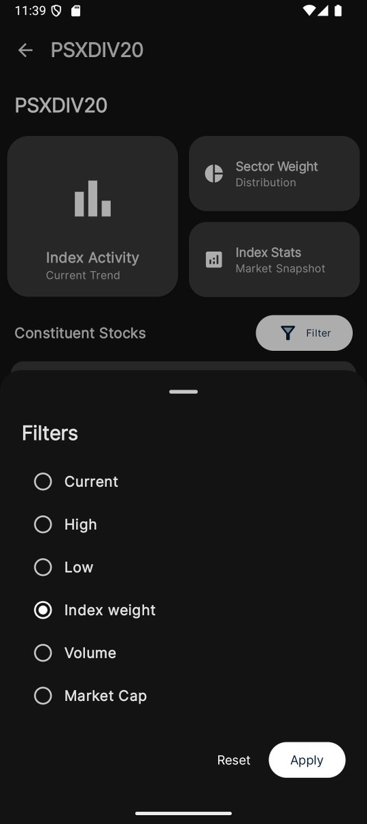 sarimkh81060764's tweet photo. 📈 Track KSE-100 &amp; PSXDIV20 with index weights, sector data, prices &amp; market stats—all in one app.

Download: https://t.co/MZrtTTTIiS

#PSX #KSE100 #PakistanStockExchange #Stocks #Investing https://t.co/ZI2tjsDnCI
