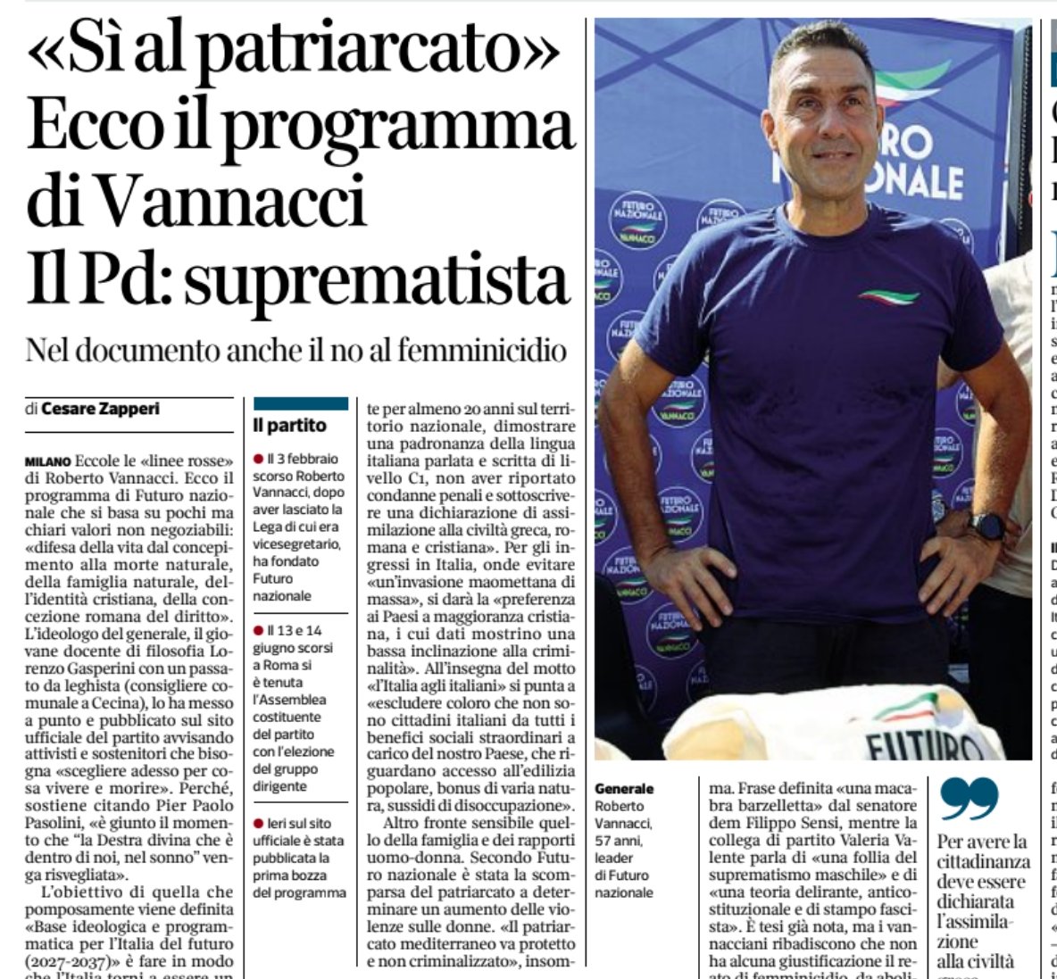 10devis's tweet photo. Schlein
Conte
Salvini
Tajani
Vannacci

In Italia i leader dei partiti sono persone non rappresentative, poco preparate, inadatte al ruolo di leader.
In Europa nemmeno a parlarne

Salvo poche eccezioni, a capo di partiti con posizioni impresentabili

Forse è questo il ns livello https://t.co/cZxTSWsu7v
