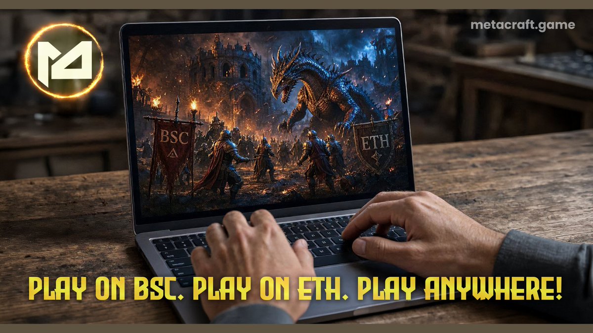 MetaCraftEN's tweet photo. 🌐 Play on BSC. Play on ETH. Play ANYWHERE!

🔥 #MetaCraft's multi-chain magic meets unique #NFT identities &amp; social attributes—giving every adventurer a one-of-a-kind presence across the entire metaverse!

⚡️🎮 Your chain. Your rules. Your legend!

$MCT https://t.co/0wNaeA0btw