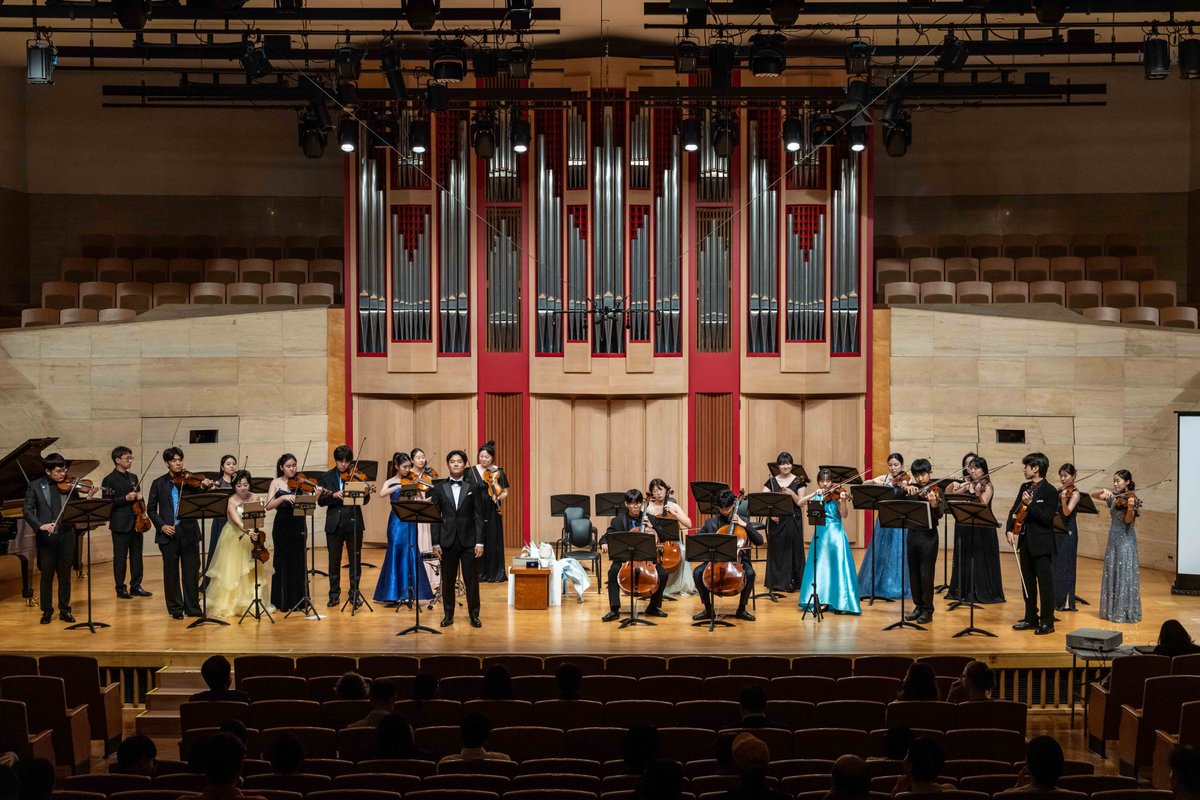 IVIHeadquarters's tweet photo. From Bach and Mozart to Elgar, music took center stage at the 24th Lee Sang Hee &amp; Friends Concert with IVI in Seoul.

The benefit concert also marked a milestone: KRW 1 billion in cumulative donations supporting IVI and other meaningful causes. Thanks to all who made it possible. https://t.co/pZ6c0MjWXm