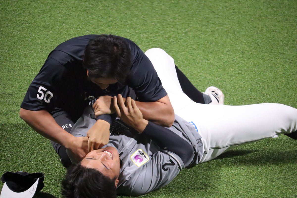 ubon20031003's tweet photo. お前らみんな欲求不満なんか？
試合で発散しろ、試合で

#松川虎生　#愛斗　#Chibalotte https://t.co/UTdkeS5lPO
