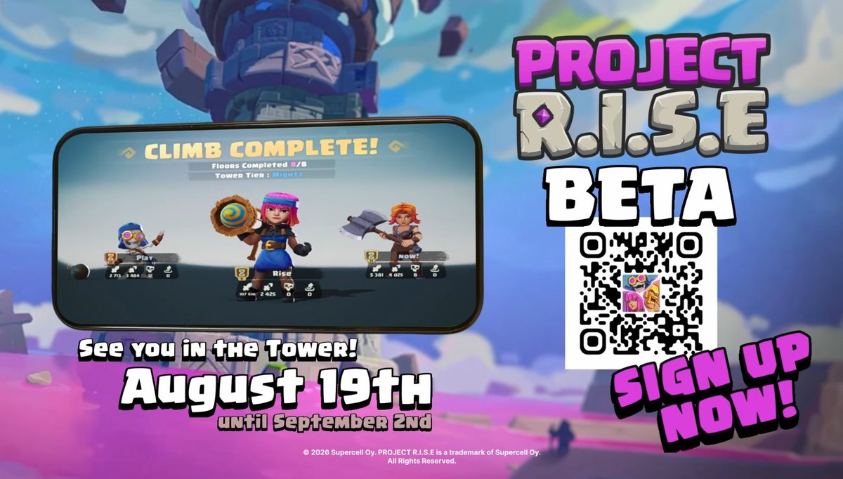 MobileGamesNET's tweet photo. 👀 Project R.I.S.E. Beta will run from August 19 to September 2!

A new big feature added to this coop action RPG is voicechat, initially limited to 🇺🇸 🇬🇧 🇮🇪 🇨🇦. https://t.co/zKN6gMvXBE
