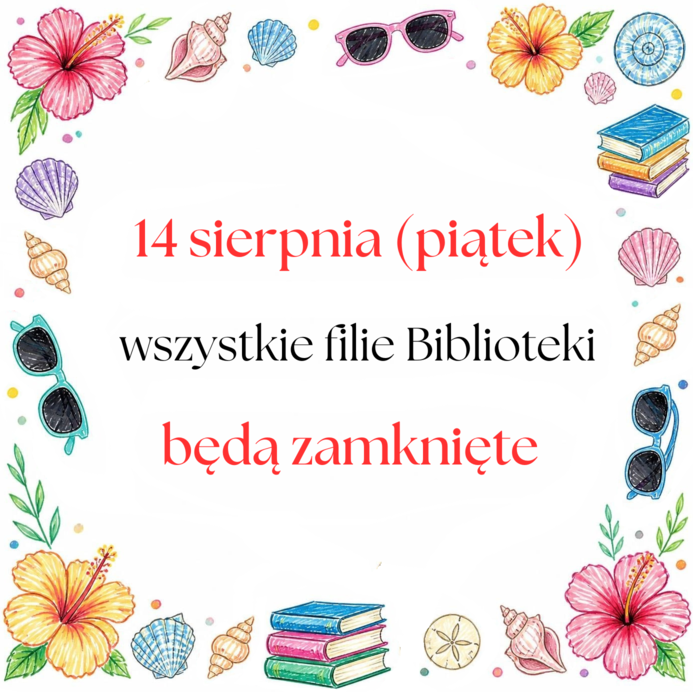 RGBiblioteka's tweet photo. 📢 Informujemy, że 14 sierpnia (piątek) wszystkie śródmiejskie biblioteki będą nieczynne.

Przepraszamy za niedogodności i zapraszamy ponownie od poniedziałku! 🌼

#warszawa #bibliotekaśródmieście https://t.co/5fi0BqruqI