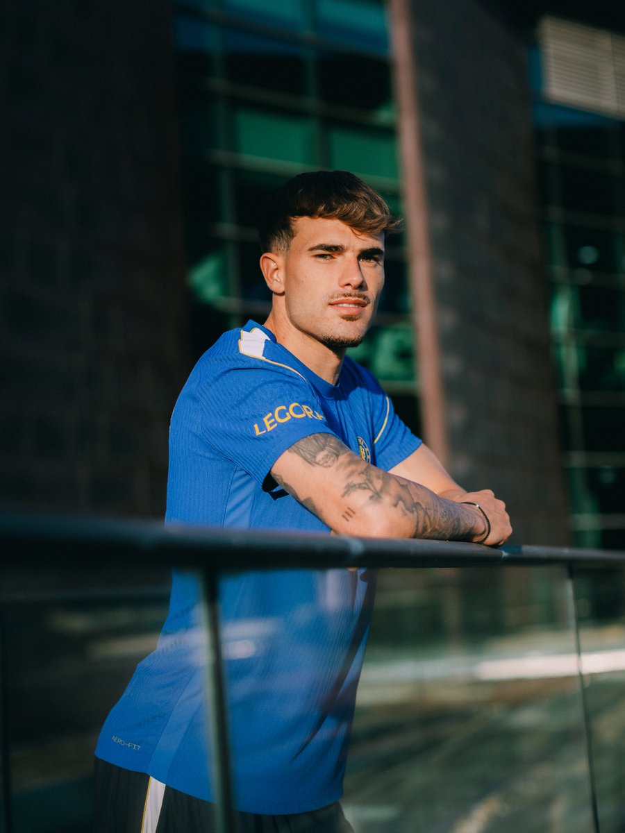 ChelseaFC's tweet photo. Ready to make his mark. 👊 https://t.co/kAk5196MO9