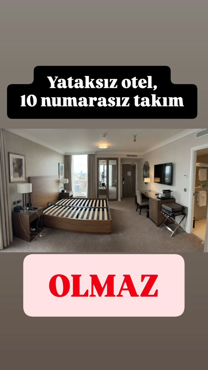 omrumfener's tweet photo. Şahan Gökbakar: "Yataksız otel, 10 numarasız takım OLMAZ." https://t.co/ZB3qC0e4WB