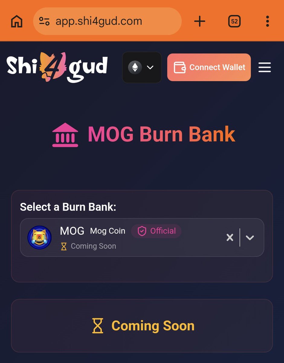 OGFintoshi's tweet photo. @bullishMOG Shina burning $MOG soon 🎀 $SHI https://t.co/DQ4jVlaLyx