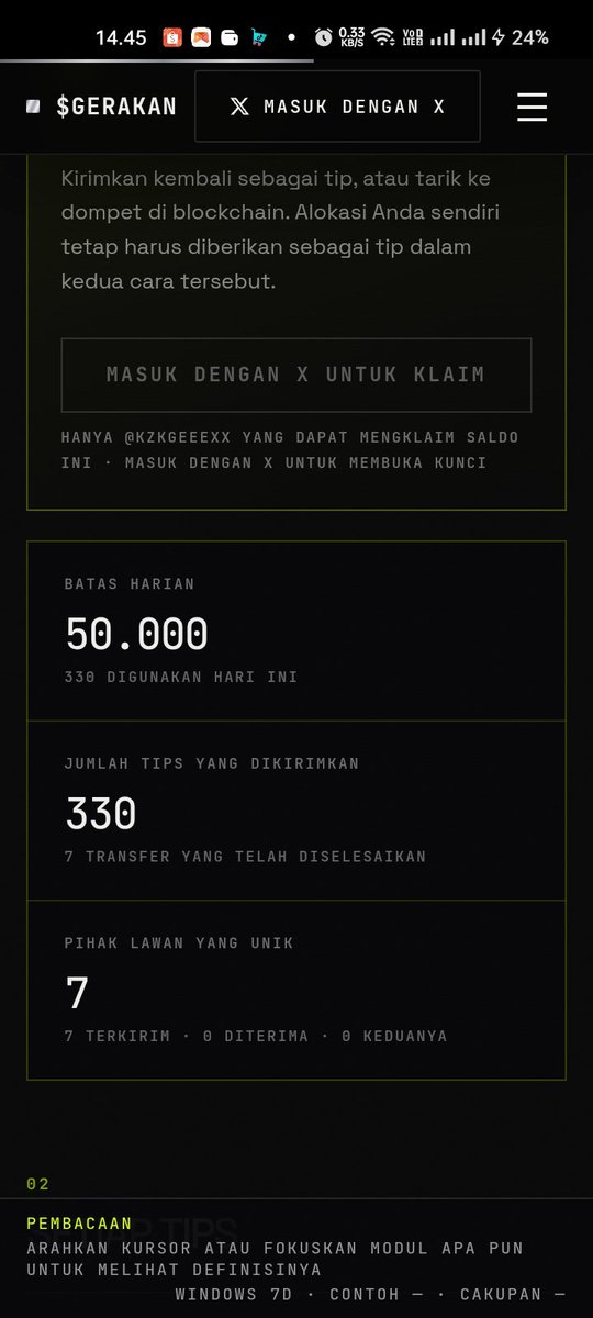 kzkgeeexx's tweet photo. ayo bangg saling gb 
min pengikut harus 25 
send tip gw back langsung 

@motiontip @tipmotion $MOTION https://t.co/iT23cVrcso