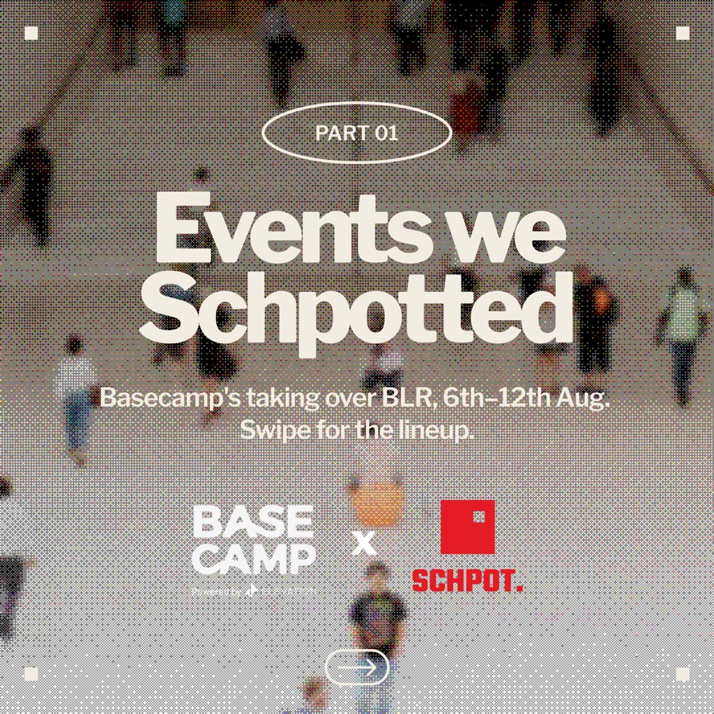 Schpot_official's tweet photo. The right event deserves the right #Schpot📍That’s exactly what we’ve been working on for the past few weeks with #Basecamp @ElevCap 🚀🤝 https://t.co/iaX7bhCStX