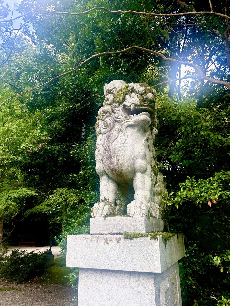 iwakuraasisetu's tweet photo. 今日も引き続き禊旅。
とある神社に着いた瞬間、それまで無風だったのに、風がふわっと吹いて吊るしてあった風鈴が一斉に鳴った。歓迎してくれたんかな🎐
朝から台風の気配なんてカケラもなく快晴だったのに、ホテルの部屋に着いた瞬間に豪雨という不思議🌩️ https://t.co/9MLV9ZWKB1