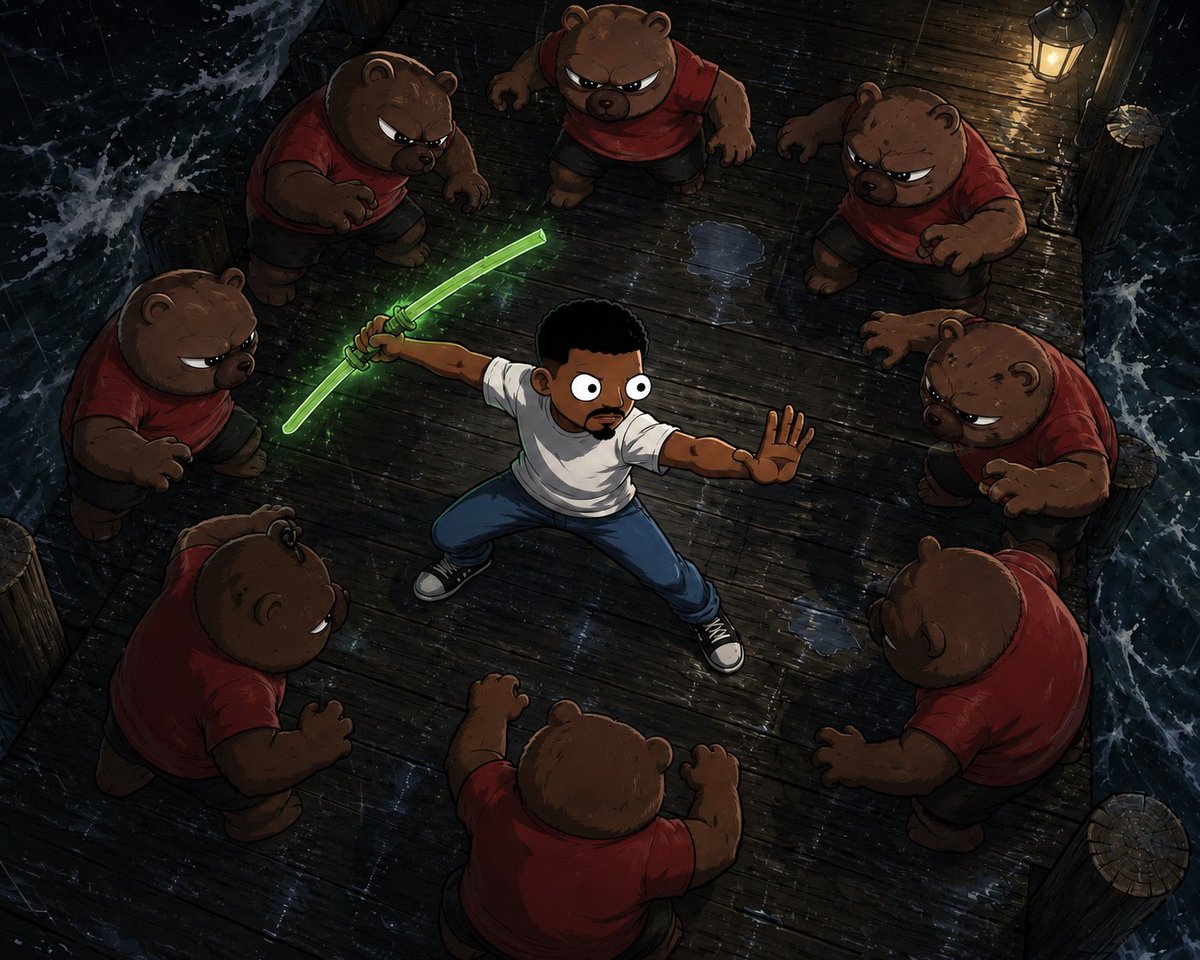 Ansumwfmb's tweet photo. The bears want to knock me down again!! 
$ANSUM  $BOBO https://t.co/tGxAj1p9La