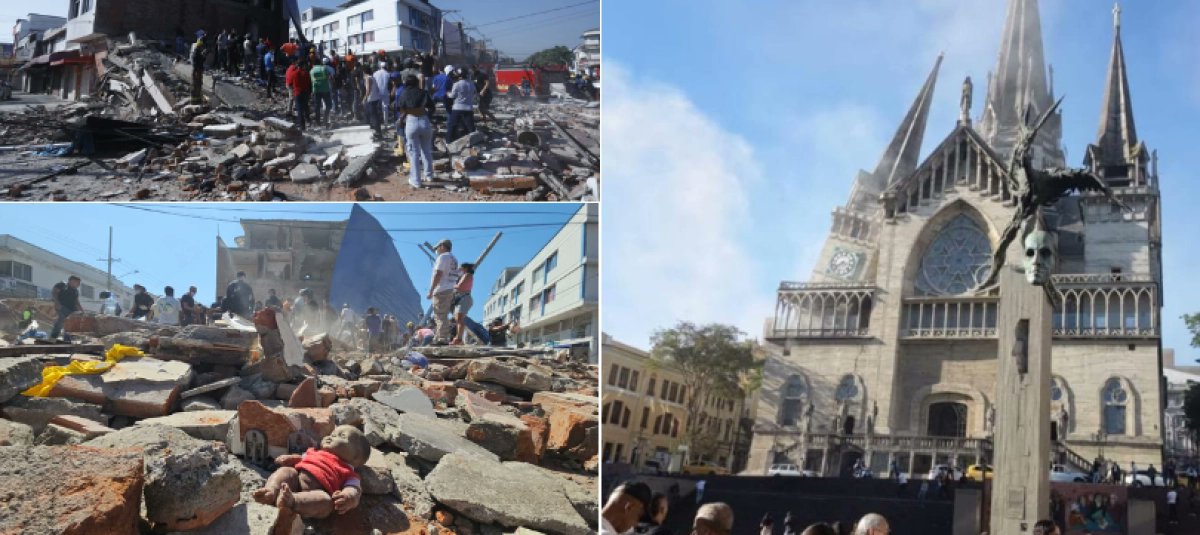ELTIEMPO's tweet photo. EN VIVO 🔴Terremoto en Colombia hoy 12 de agosto, últimas noticias: el papa León XIV envió una primera ayuda de 100.000 euros para las personas afectadas https://t.co/lMNKxK8vGO https://t.co/p0b5esOxFi