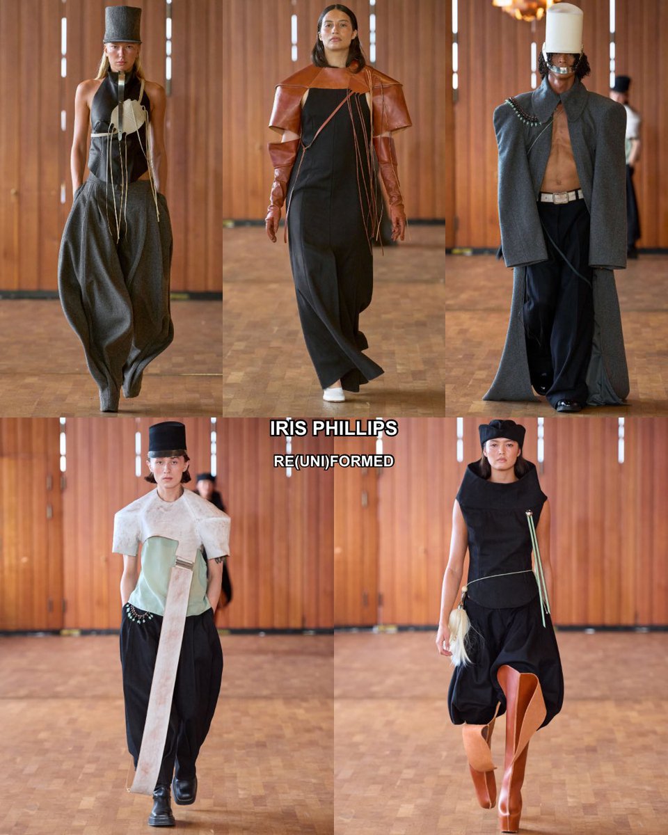 LooxMagazine's tweet photo. Swedish School of Textiles 2026 Graduates, presented at Copenhagen Fashion Week.

(1/2) https://t.co/7oiQ6wevJc