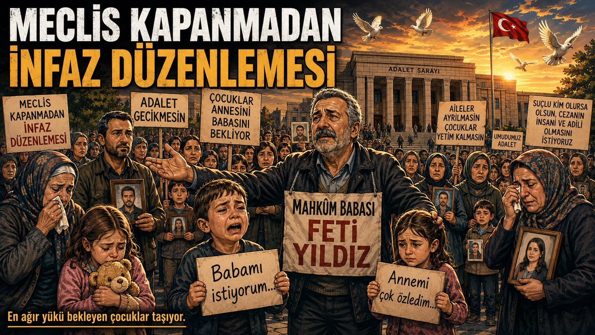 Cennetmusti's tweet photo. @avidrissahin #CezadaAdaletİnfazdaEşitlik Eşitlik ilkesi herkes için geçerlidir. Terörsüz Türkiye sürecinde adlî mahkûmlar ve aileleri de unutulmamalıdır.
#hiç bir adli mahkum terorist kadar suçlu degil 
@abakingurlek 
@NumanKurtulmus 
@Akparti 
@MHP_Bilgi 
@adalet_bakanlik 
@RTErdogan https://t.co/5tg6qHX3jL