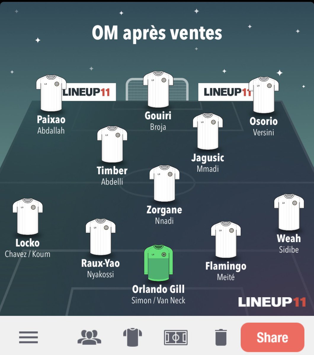Greg_tua's tweet photo. Des avis sur mon mercato low cost ? 
Pour moi ça va normal jouer le top3

#TeamOM #MercatOM https://t.co/gJ4E5VOCix