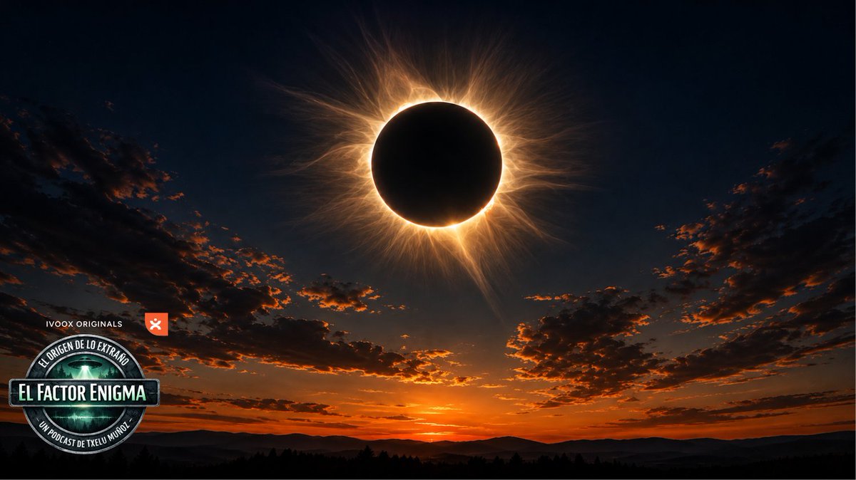 TxeluMD's tweet photo. Este atardecer se producirá un eclipse total de Sol. Desde mi localización geográfica en #Vitoria-Gasteiz tendré el privilegio de observarlo en condiciones excepcionales: unos minutos en los que el día parecerá convertirse en noche. #Eclipse2026 #ElFactorEnigma https://t.co/7HMjxZTrsW