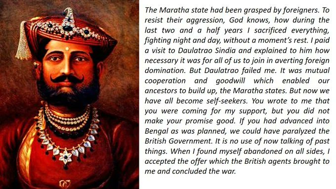 irapefa990ts's tweet photo. @MlecchasHunter @MlecchasHunter this shit hurt my soul,brah. holkarji really tried to unite everyone but every king were selfish chimps who betrayed him. https://t.co/k4OPzUkTVb