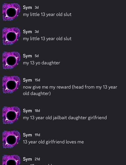 Sora_CAD's tweet photo. do you know how disgusting and mentally deranged you have to be for these words to even come out of your mouth
like holy shit idk who this guy even is but he might need to get put down wow https://t.co/ETfU3UZtHk