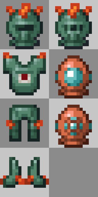 yolertoon283's tweet photo. Some WIPs I've been working on, if I really want to revisit this concept of mods releasing unique items and classes for players (I also continue to take commissions if anyone is interested in having me do any work for you) https://t.co/QHtd7VLTIf