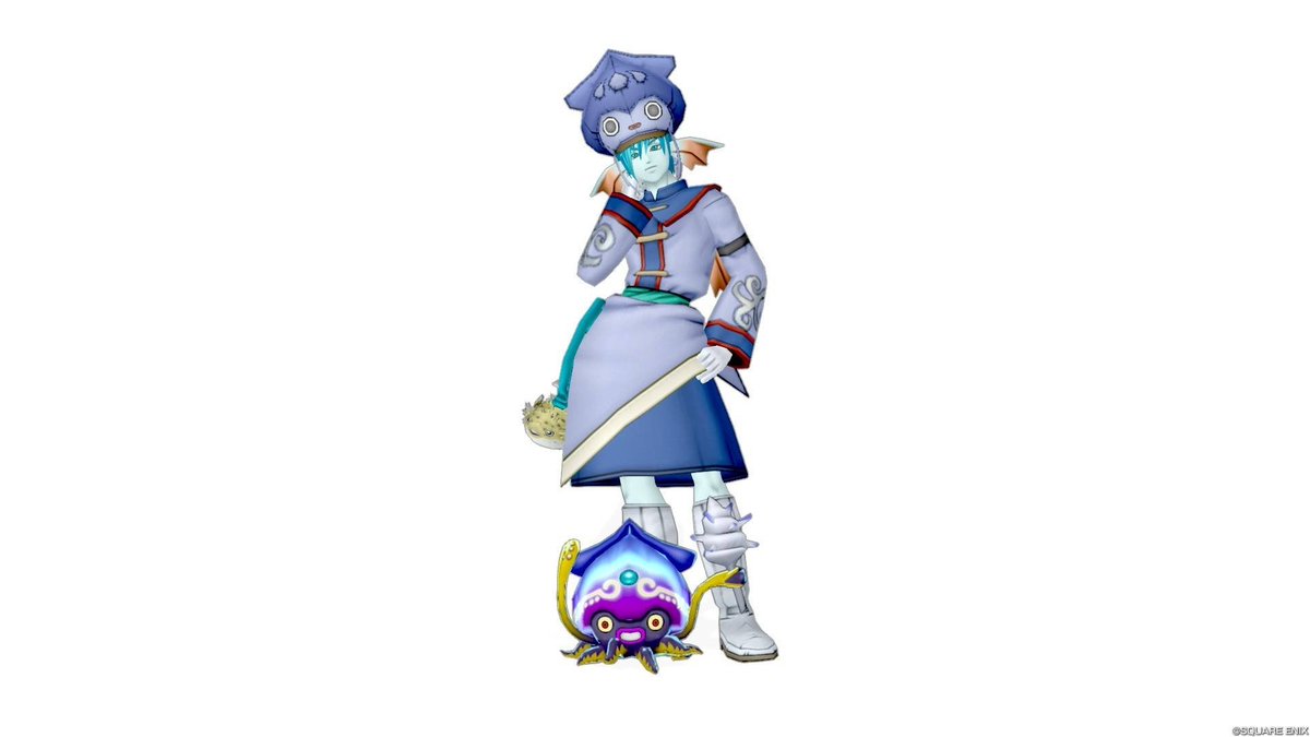 DqxKyo's tweet photo. @sayonoheya 魚男には変な格好をさせたくない主義なので((爆))これが私の限界です😂ｗｗ https://t.co/VSuLf2F9r5