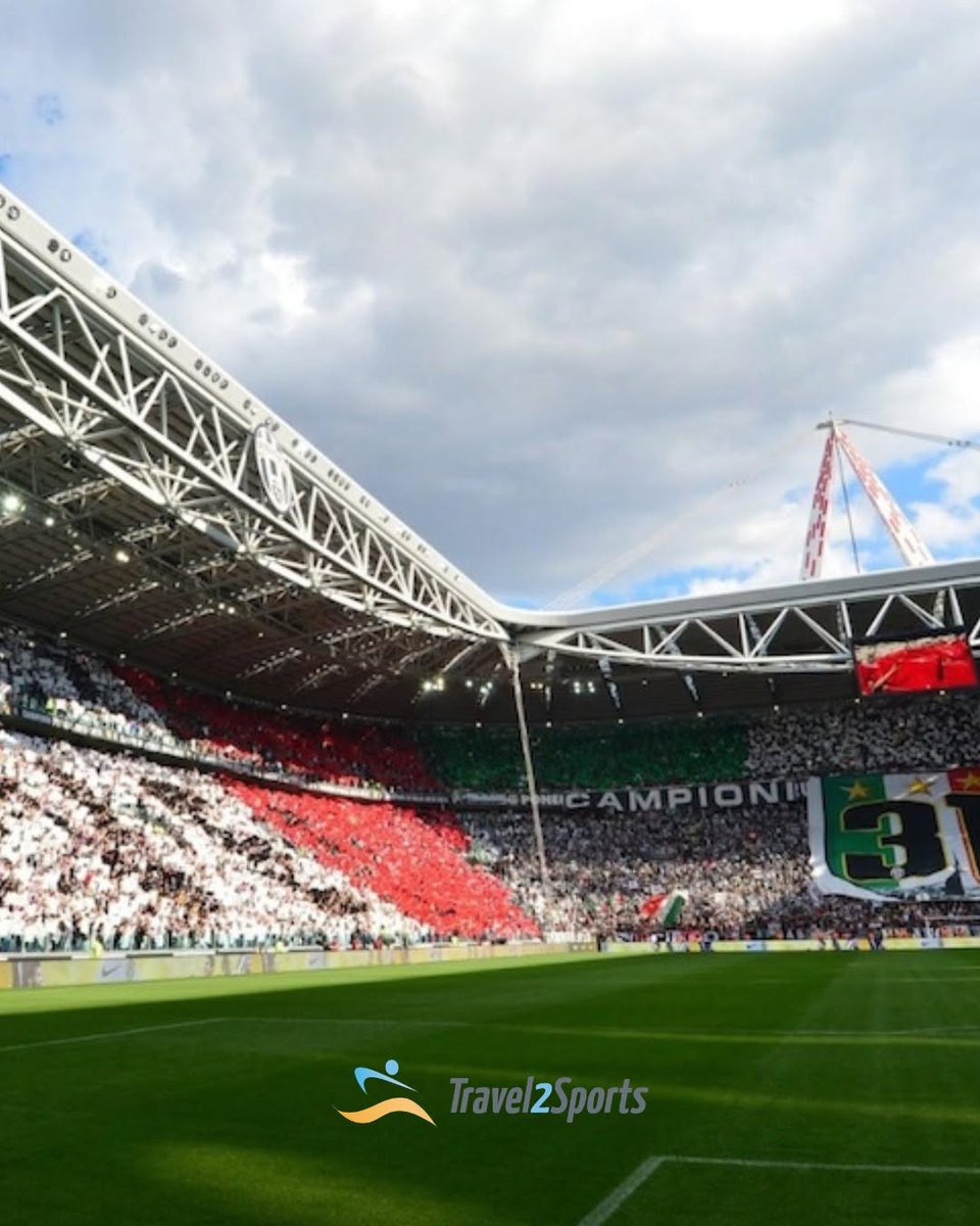 Travel2Sports's tweet photo. 📷 Stadion in de kijker: Allianz Stadium 📷
Het Allianz Stadium in Turijn is de moderne thuisbasis van Juventus. Dankzij de compacte bouw zitten de supporters dicht op het veld, wat zorgt voor een geweldige sfeer tijdens elke wedstrijd. https://t.co/WID8sVEh7F