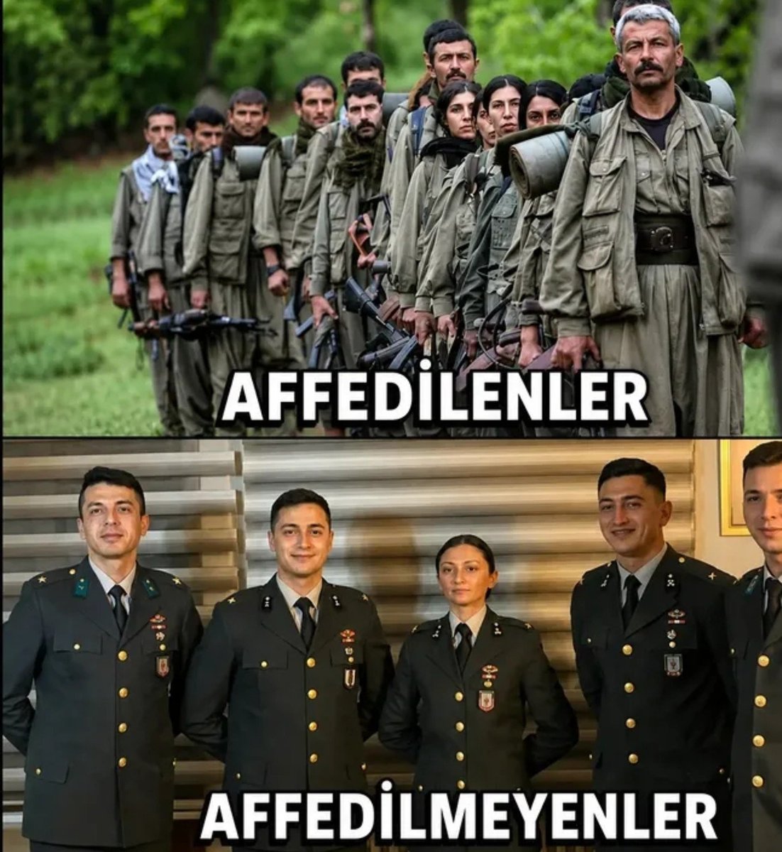 _Annabel_Seda35's tweet photo. Kimin affedilip kimin cezalandırıldığı, ülkenin nereye gittiğinin en açık özetidir. https://t.co/5DbSYUugg2